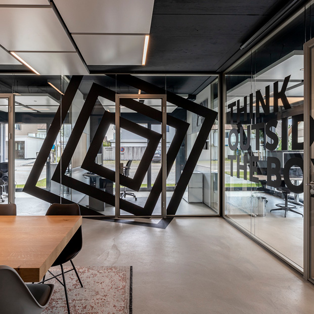 Showroom meets Arbeitsplatz